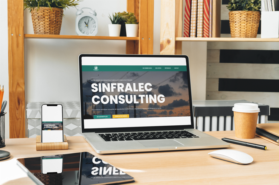 ✨ Nouveau site web SINFRALEC : une vitrine moderne pour notre expertise en ingénierie électrique